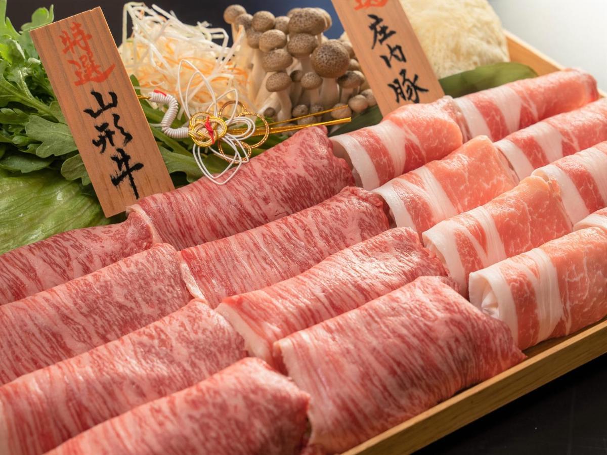 天童市 宜居鹤屋日式旅馆酒店 外观 照片